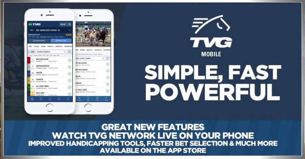 TVG Mobile App Review 2024 Guide Bonuses Available   Tvg App 1024x536 